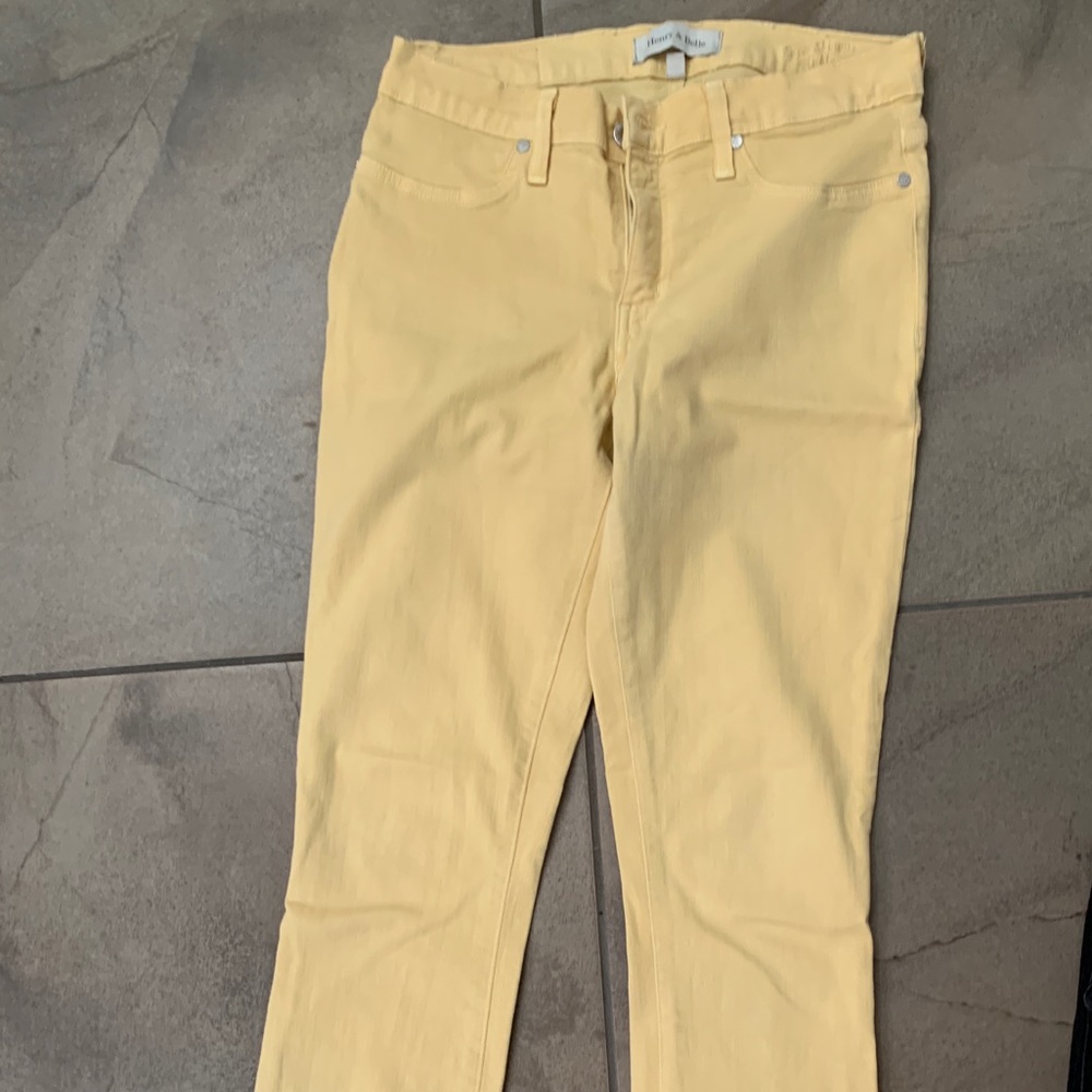 Yellow jeans